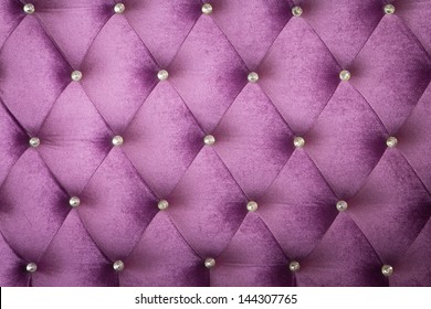 Purple Velvet Cushion Is Beautiful Backdrop.