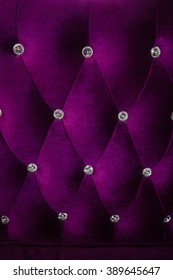 Purple Velvet Sofa Background