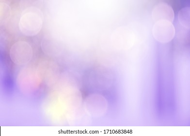 La luz púrpura y violeta deja borrosa y borrosa natural abstracto  Efecto luz solar suave brillante estilo bokekel círculo amarillo y naranja mañana borrosa   Para fondo de fondo y fondo de fondo de fondo 
