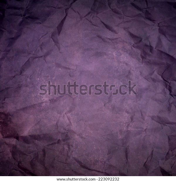 Purple Wrinkled Paper Texture Background Watercolor Stock Photo