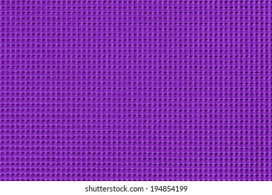 Purple Yoga Mat Texture Background.