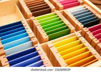 The Purpose Of The Montessori Color Box Is To Develop A Child's Visual Sense Of Colour.