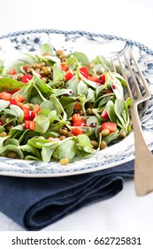 Purslane Salad With Mungbeans