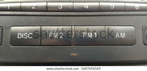 Push button car radio\
player