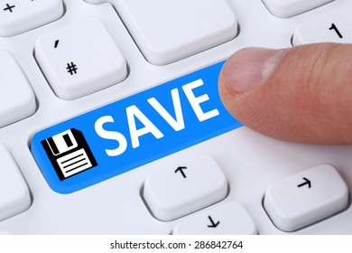 Computer Save Icon Hd Stock Images Shutterstock