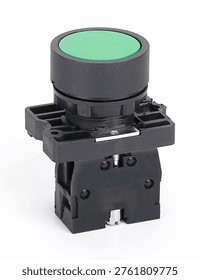 Push Button Switch NO Normally OPEN Green Sign Momentary
