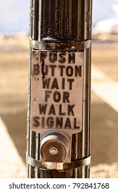 Push button - wait for walk signal