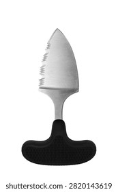 Push dagger knife isolated on white background  