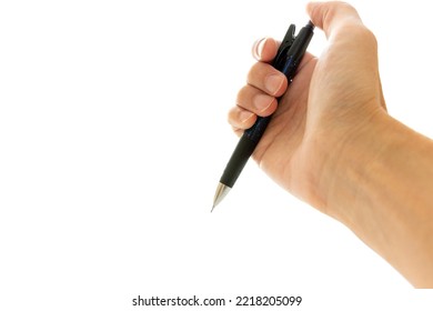 Push Out The Lead Of The Mechanical Pencil