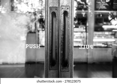 Push And Pull Door Sign