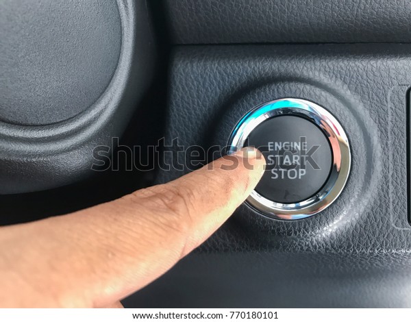 Push start button in\
new car technology