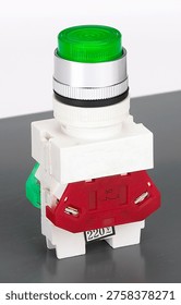 Push-button  HLAY7  flush 1 NO + 1 NC black