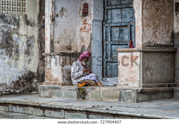 Pushkar India February 28 2015 Old Stock Photo Edit Now