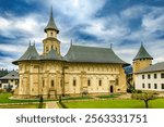 The Putna monastery, one of the most important religious monuments of medieval Moldavia and built by king Stephen the Great. Photo taken on 2nd of November 2024 in Suceava county, Romania.