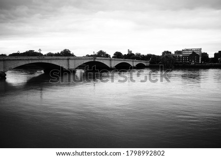 Putney bridge on the river Thames