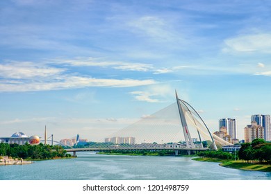 Putrajaya Bridge In Malaysia