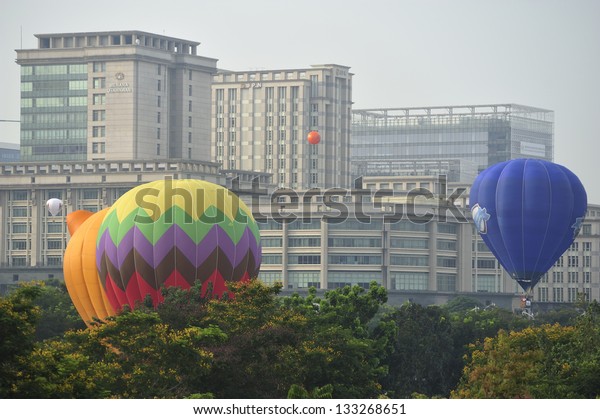 Putrajaya Malaysia March 29 Two Tethered Stock Photo Edit Now 133268651