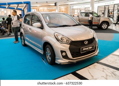 PUTRAJAYA, MALAYSIA - May 10, 2017: Perodua Myvi At The Roadshow In Putrajaya, Malaysia