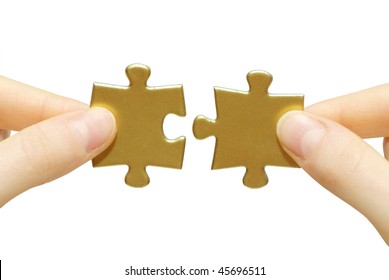puzzle - Shutterstock ID 45696511