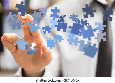 puzzle - Shutterstock ID 687450457