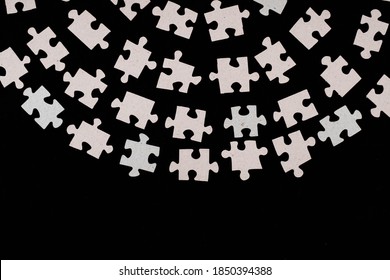 Vector Puzzle Background Stock Vector (Royalty Free) 66991672