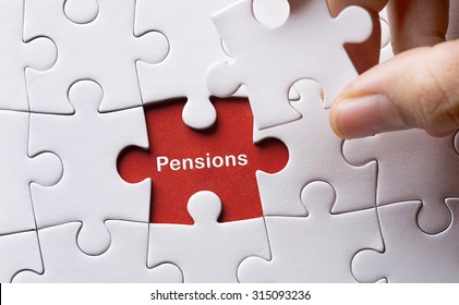 Puzzle With Word Pensions