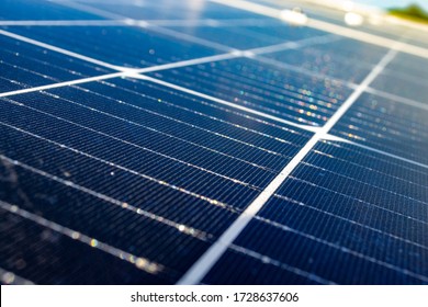 Pv Plants Solar Cell. Photovoltaic Station