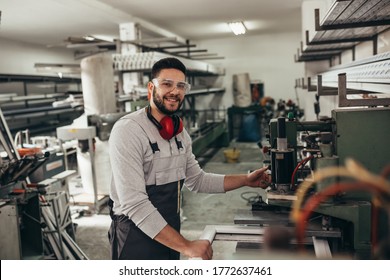 Pvc Industry Worker Making Pvc Frames Stock Photo 1772637461 | Shutterstock