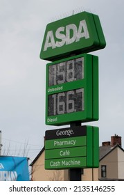 Pyle, Bridgend, Mid Glamorgan, UK - 03-12-2022 - Cost Of Fuel Going Up.