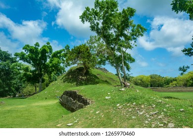 Pyramid Of Altun Ha In Belize