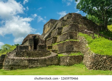 Pyramid Of Altun Ha In Belize