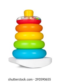 plastic stacking rings toy