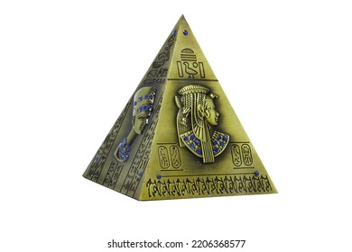 Pyramid Egypt Metal Pyramid Egyptian Pharaoh Stock Photo 2206368577 ...