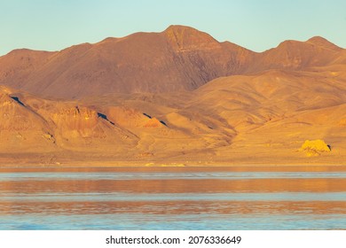 Pyramid Lake On The Paiute Indian Reservation Near Reno, Nevada, USA