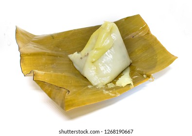 Pyramidal rice dumpling