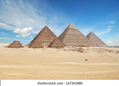 Pyramids In Giza 