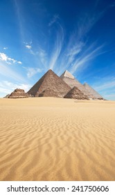 Pyramids In Giza 