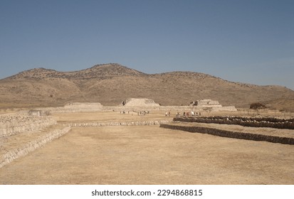 Pyramids in Plazuelas archaeological site in Mexico                - Shutterstock ID 2294868815