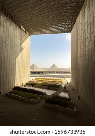 Pyramids view from the GEM