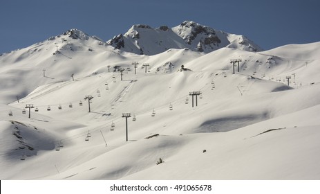 Pyrenees. Boi Taull Ski Resort. Catalonia, Spain