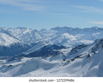 Pyrenees Mountains Snow