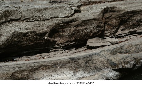 Pyroclastic Breccia Pumice Rock Texture As A Product Of Ancient Volcano Eruption.