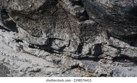 Pyroclastic Breccia Pumice Rock Texture As A Product Of Ancient Volcano Eruption.