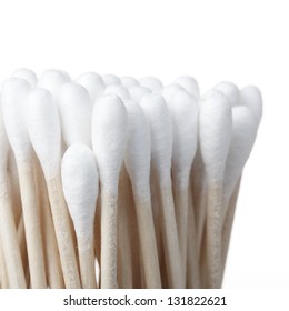 Q Tips On White