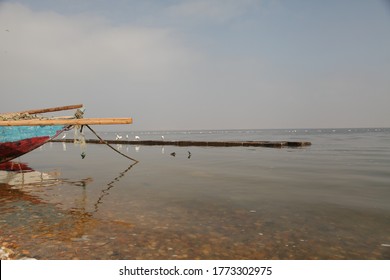 Qaroun Lake In Fayoum, Egypt