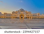 Qasr Al Watan presidental palace in Abu Dhabi - UAE                            