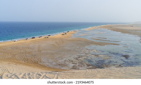 Qatar Adventurous Place Khor Al Udeid ,sea Line Beach.