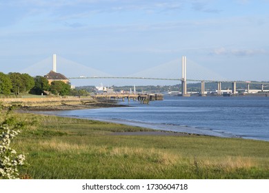 QE2 Bridge A282 (M25) Dartford River Crossing River Thames Essex Kent 