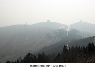 Qianling Mausoleum - Mausoleum Of Emperor Gaozong And Wu Zetian In Tang Dynasty, Xian, China