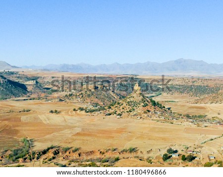 Qiloane, a mountain in Lesotho next to Thaba Bosiu was the inspiration for the Lesotho Hat or mokorotlo.